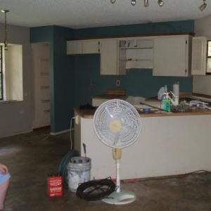 Kitchen before